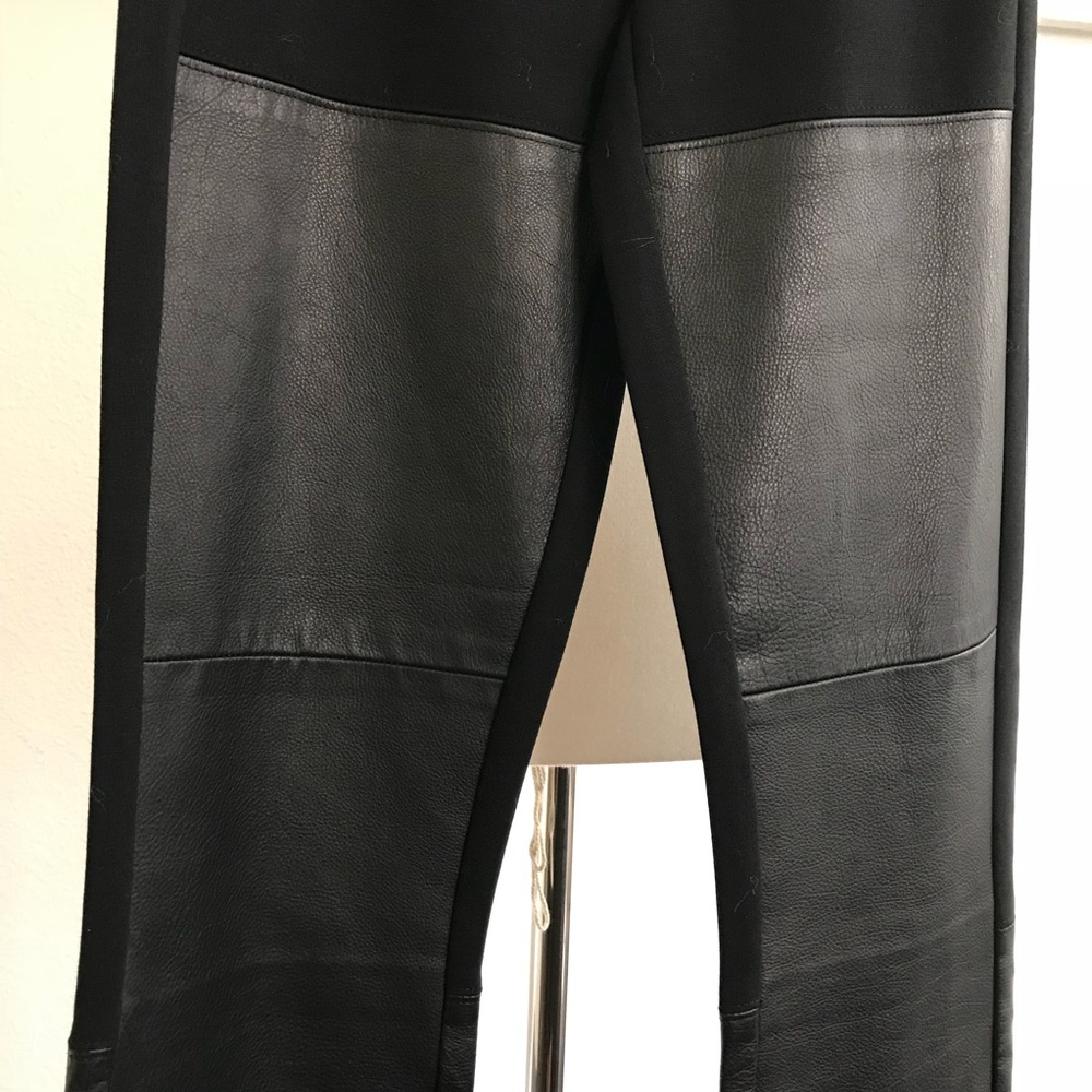 PAIGE GENUINE LEATHER HIGH WAIST PANTS - Picture 6 of 8
